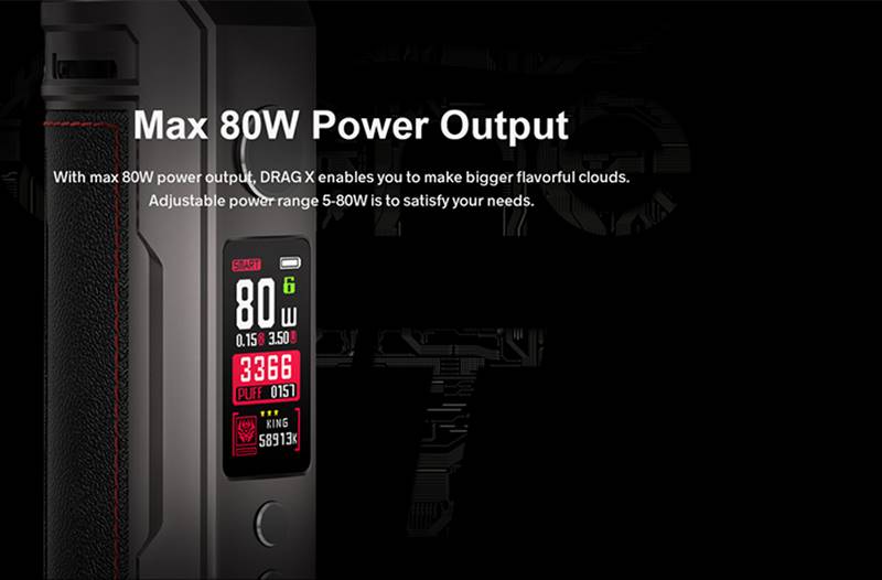 VooPoo Drag X 80 Watt